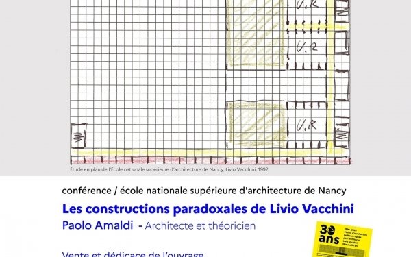 CONFÉRENCE / MER. 1er AVRIL - 18H

Les constructions paradoxales de Livio Vacchini 
Par Paolo Amaldi, architecte et théoricien

L'objectif de cette présentation est de revisiter le sens de l'oeuvre de Livio Vacchini en s'appuyant d'un côté sur la genèse des projets au travers des documents d'archives et, de l'autre, sur de nombreux témoignages de collaborateurs et collègues qui l'ont croisé. L'idée est de dégager le portrait intellectuel d'un protagoniste majeur de l'architecture du XXe siècle en l'inscrivant dans l'environnement culturel et architectural du Tessin à partir des années 1970.
L'ambition est de renverser l'image monolithique de Vacchini en contrant l'idée selon laquelle ses édifices seraient, par leur aspect essentiel, voire schématique, la transcription ou la traduction d'idées ou de notions claires, ou le résultat de logiques constructives cohérentes. Les bâtiments de Vacchini apparaitront, bien au contraire comme des objets problématiques et paradoxaux dont l'évidence de la forme, telle qu'elle apparaît initialement, se dissout dès que commence l'expérience que nous en faisons. 

Le livre de Paolo Amaldi édité par Mendrisio Academy Press et Caryatide et qui sera présenté à l'occasion de cette conférence est précédé d'une préface de Joseph Abram et d'une introduction de Nicola Navone.

#conference #architecture #liviovachinni #ecolearchitecture #ecolearchinancy