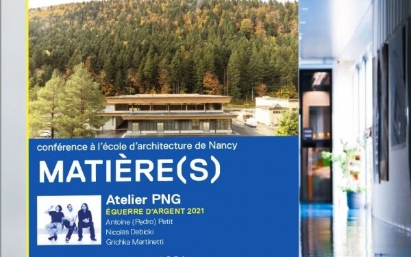 CONFÉRENCE
MAR. 30 NOV – 18H
@ecolearchinancy accueille l’agence d’architecture Atelier PNG élue Equerre d'Argent 2021
#teamarchi #Equerre2021 #EnseignementSup #ecolearchinancy #architecture #conférencearchitecture #equerredargent
#equerredargent2021
#atelierpng #prixdarchitectures
@culture_gouv @png.archi